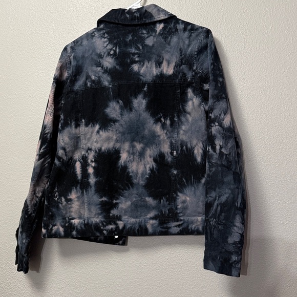 Empyre Freya Black Tie Dye Corduroy Jacket - Picture 7 of 11